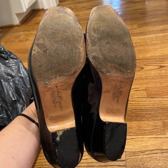 Ferragamo Vara Bow pump shoe size 6.5 - Picture 7 of 8